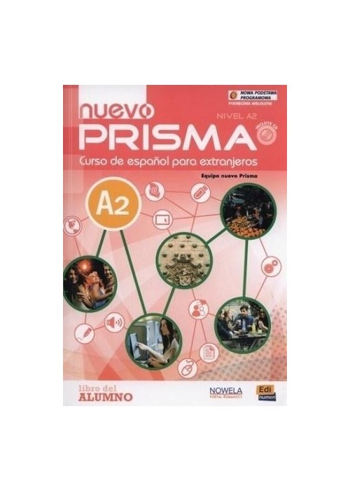 Nuevo Prisma A2 podręcznik PW + CD audio