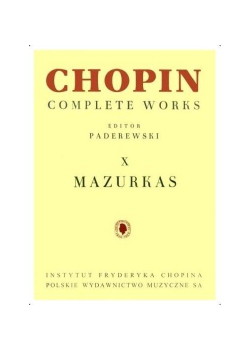 Chopin. Complete Works. X Mazurki