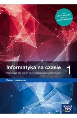 Informatyka LO 1 Na czasie Podr. ZR NE