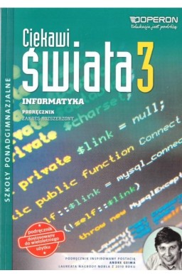 Informatyka LO 3 Ciekawi świata podr. ZR OPERON