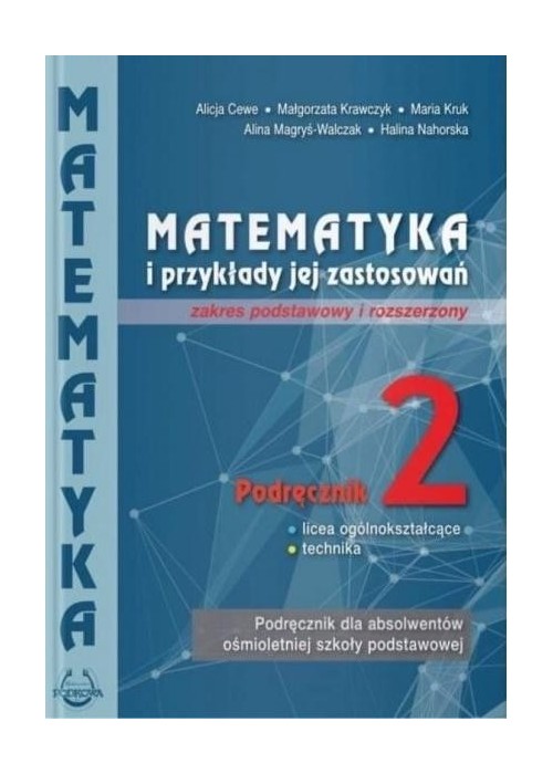 Matematyka i przykłady zast. 2 LO ZPiR PODKOWA