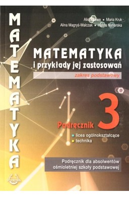 Matematyka i przykłady zast. 3 LO podręcznik ZP