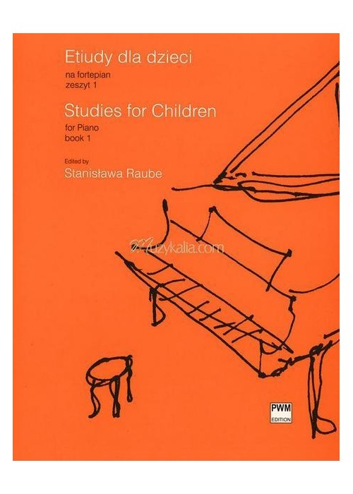 Etiudy dla dzieci na fortepian 1 PWM