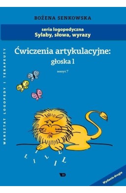 Ćwiczenia artykulacyjne zeszyt 7 głoska L A4