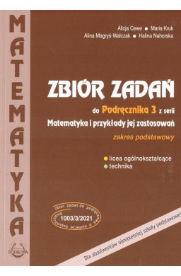 Matematyka i przykłady zast. 3 LO zbiór zadań ZP