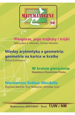 Miniatury matematyczne 59 Pitagoras, jego trójkąty