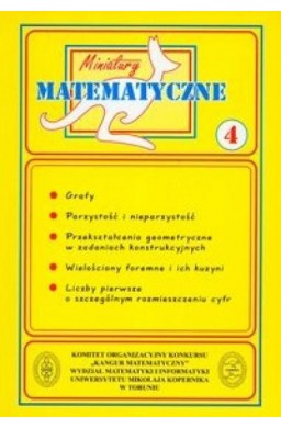 Miniatury matematyczne 04 Grafy, parzystość...