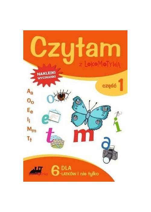 Lokomotywa. Czytam z... cz.1 A, O, E, I, M, T GWO