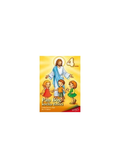 Religia 4-latki podręcznik Pan Bóg kocha dzieci