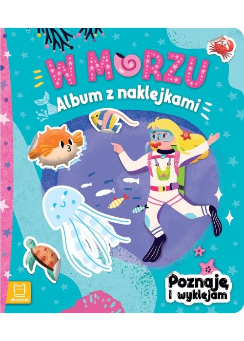 Album z naklejkami. W morzu