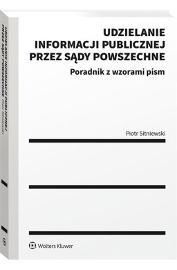 Udzielanie informacji publicznej przez sądy..