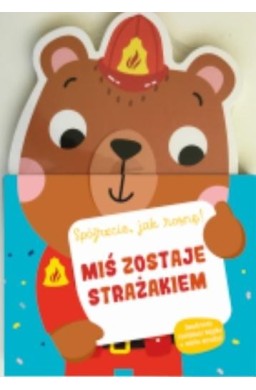 Książka z miarką wzrostu. Miś