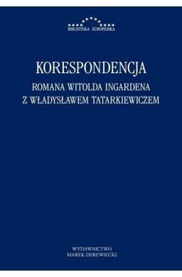 Korespondencja Romana Witolda Ingardena...