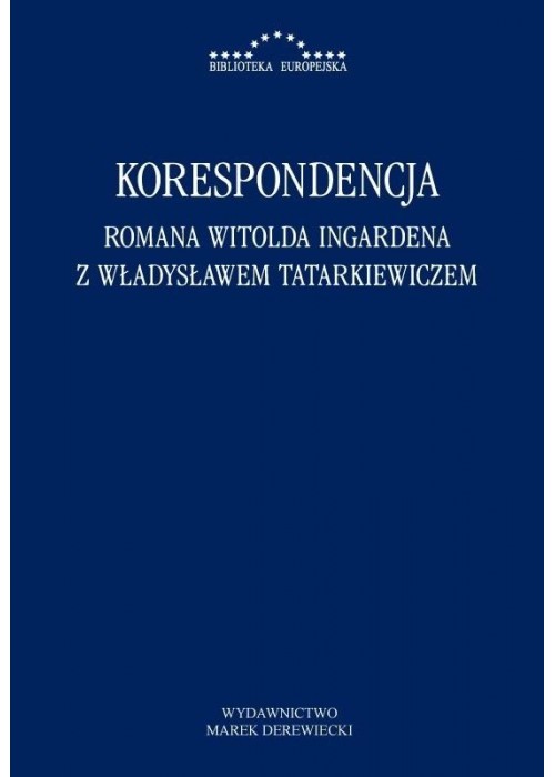 Korespondencja Romana Witolda Ingardena...