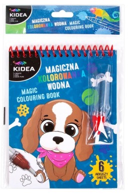 Magiczna kolorowanka wodna B Pieski KIDEA