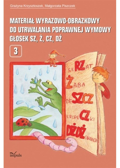 Materiał wyraz.-obraz. do utrwal. gołosek sz, ż, c