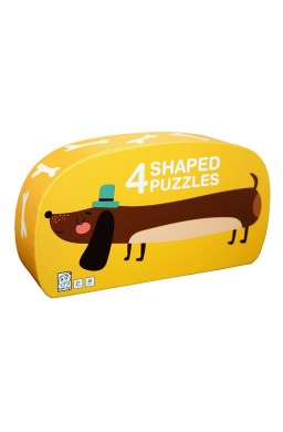 Puzzle dla dzieci w ozdobnym pudełku Pies
