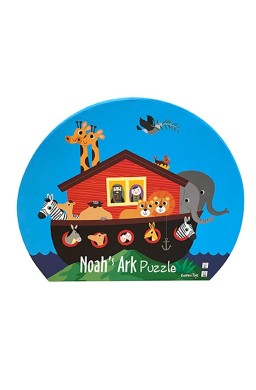 Puzzle dla dzieci w ozdobnym pudełku Arka Noego