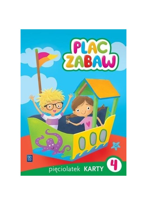 Plac zabaw. Pięciolatek Karty Pracy cz.4 WSiP