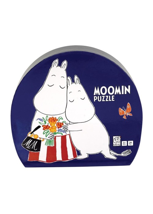 Puzzle dla dzieci w ozdobnym pudełku Mama i Tata