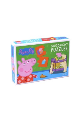 Puzzle na Dobranoc Świnka Peppa 20 el.