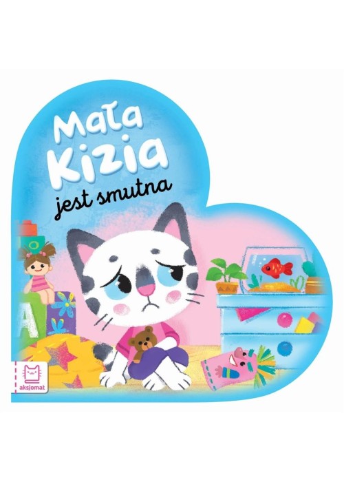 Mała Kizia jest smutna. Maluch nazywa emocje
