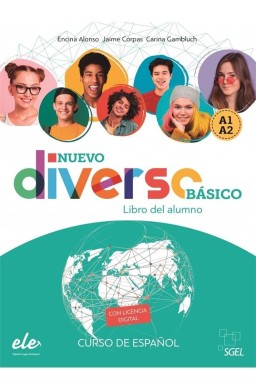 Diverso basico Nuevo A1+A2 podręcznik + online