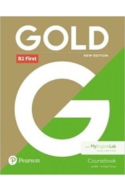 Gold B2 First 2018 CB + MyEnglishLab PEARSON