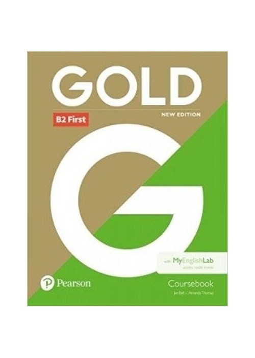 Gold B2 First 2018 CB + MyEnglishLab PEARSON