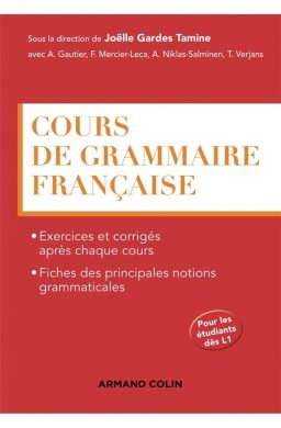 Cours de grammaire francaise