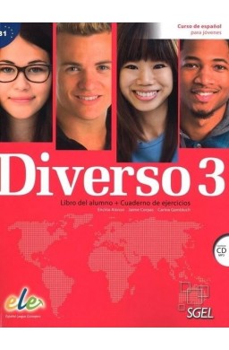 Diverso 3 Podręcznik + ćwiczenia + CD