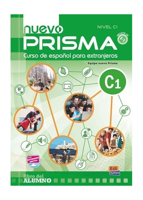 Nuevo Prisma nivel C1 podręcznik + CD EDI-NUMEN