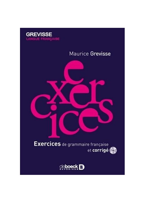 Exercices de grammaire francais et corrige + CD