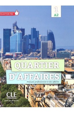 Quartier d'affaires 2 B1 podręcznik + DVD