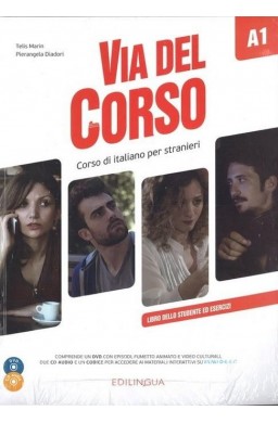 Via del Corso A1 podręcznik + 2CD + DVD EDILINGUA