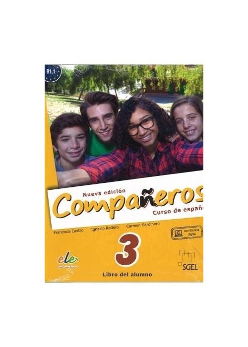 Companeros 3 podręcznik + licencia digital