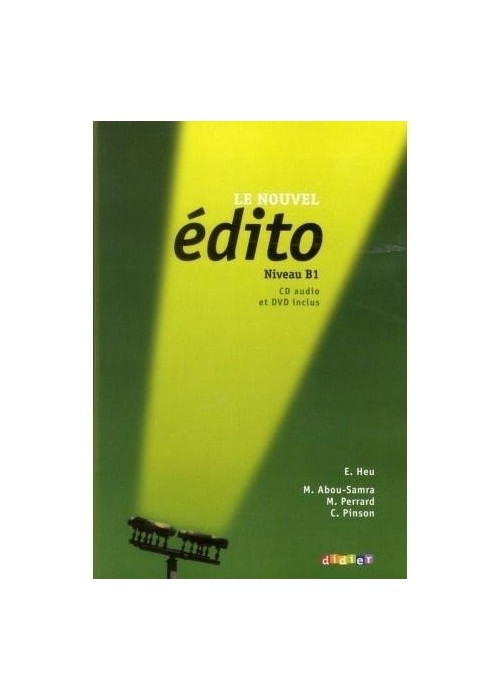 Edito B1. Podręcznik + CD mp3 + DVD