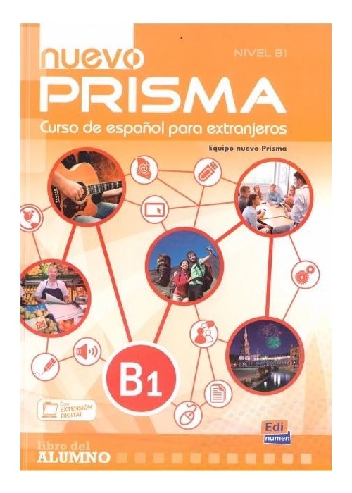 Nuevo Prisma nivel B1 podręcznik + CD EDI-NUMEN
