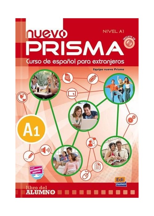 Nuevo Prisma nivel A1 podręcznik +CD EDI-NUMEN