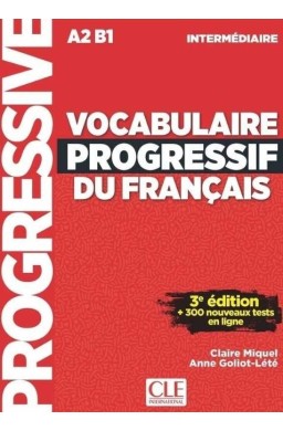 Vocabulaire progressif intermediare livre A2-B1+CD