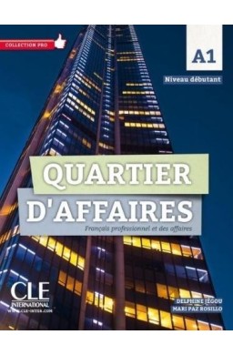 Quartier d'affaires A1 podręcznik + DVD