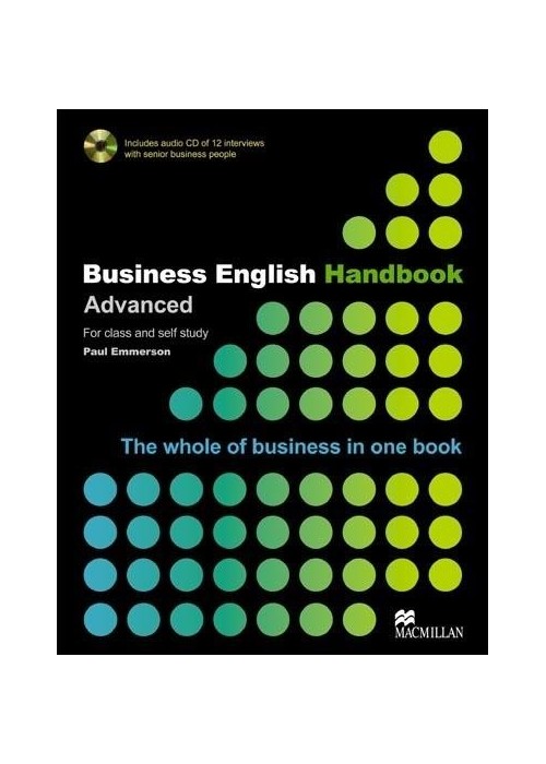 Business English Handbook Advanced + CD MACMILLAN