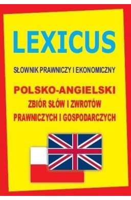 LEXICUS Słownik prawniczy i ekonomiczny pol-ang TW