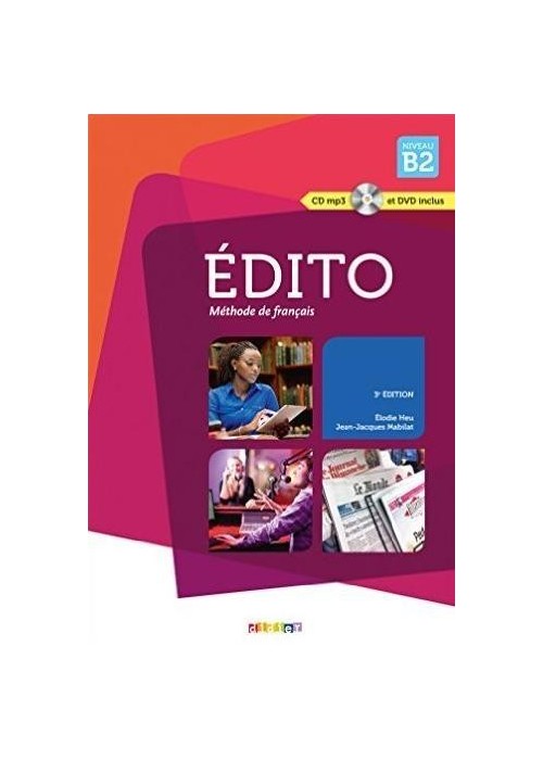 Edito Nouveau B2 Podręcznik z płytą CD i DVD