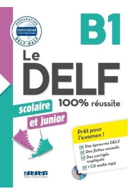 DELF 100% reussite B1 książka + CD