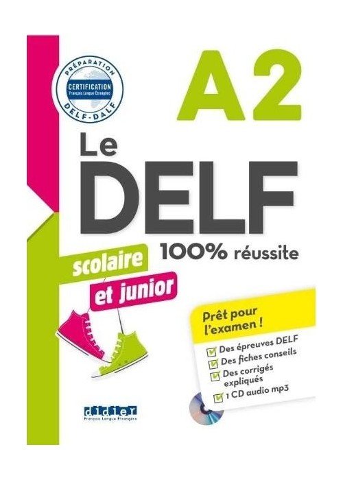 DELF 100% reussite A2 książka + CD