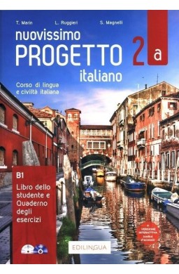 Progetto italiano Nuovissimo 2A podr.+ ćw.+CD/DVD