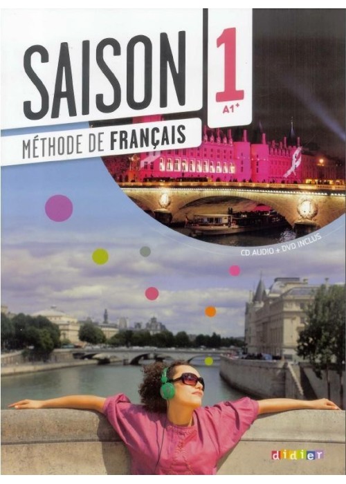 Saison 1 podręcznik + CD + DVD DIDIER Saison 1 podręcznik + CD + DVD DIDIER