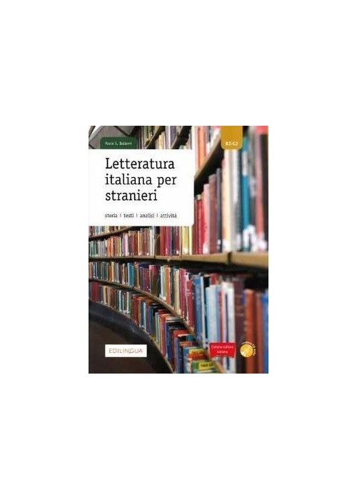 Letteratura italiana per stranieri + CD