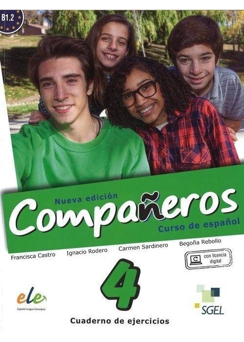 Companeros 4 ćwiczenia + licencia digital